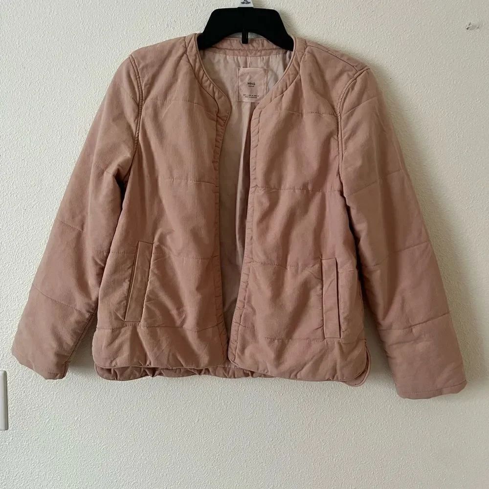 Mango Casual open front Women cotton Jacket M